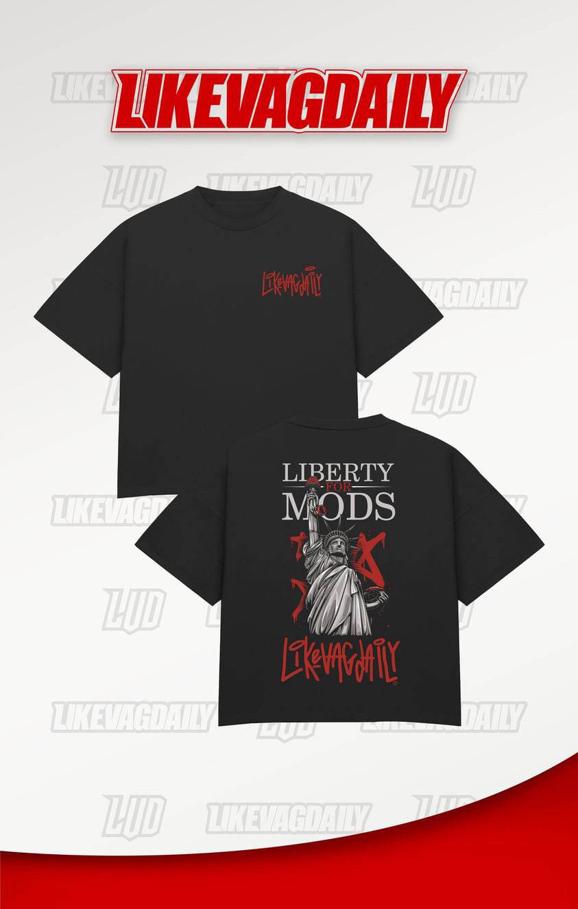 Liberty For Mods Oversized T-shirt